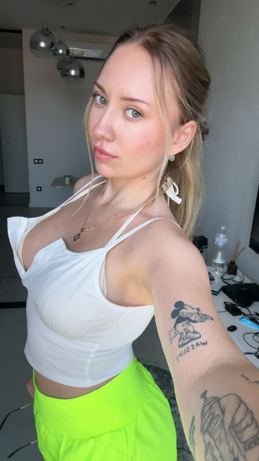 KateV in her underwear in Himeji